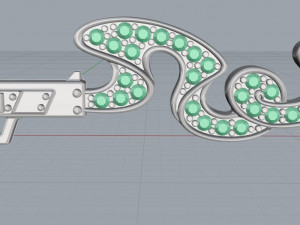 with smoke 3D printmodel