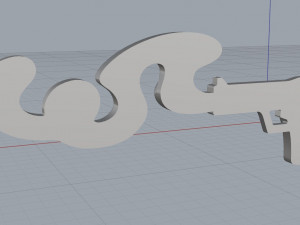 with smoke 3D printmodel