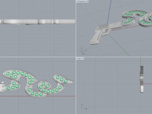 with smoke 3D printmodel