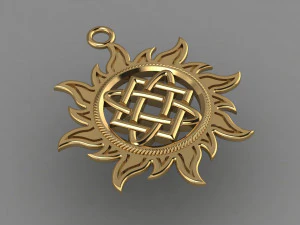 сонячний амулет 3D Принт Модель