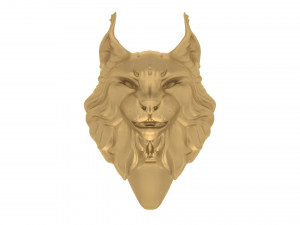 lynx with knife garda Model Cetak 3D
