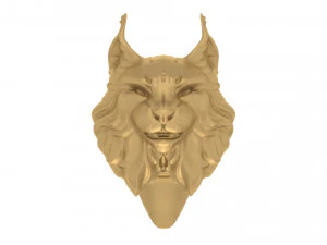 lynx with knife garda 3D Print Model