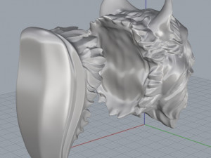 lynx with knife garda Model Cetak 3D