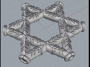 star of david 3D Baskı Modeli