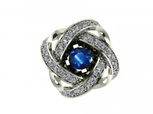 boucles d'oreilles sommet Modèles 3D en vedette