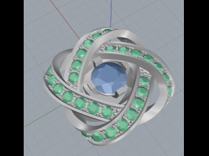 earrings vertex 3D Print Model