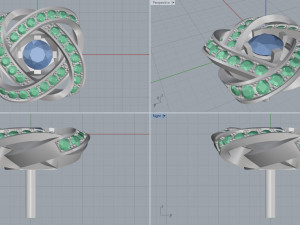 earrings vertex 3D Print Model