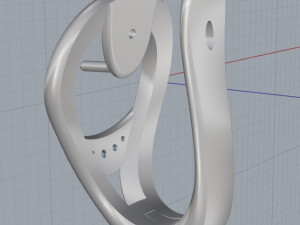 earrings with pearls 3D Print Model