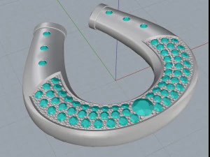horseshoe 3D Print Model