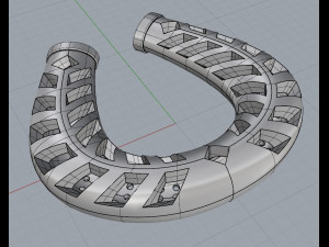horseshoe 3D 打印模型