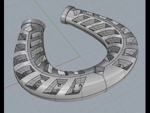 horseshoe 3D Print Model
