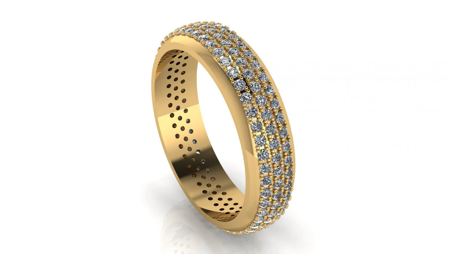 ring 3 roads 3D Print Model .c4d .max .obj .3ds .fbx .stl .blend 