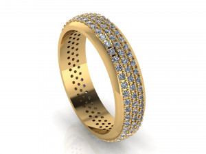 ring 3 roads 3D प्रिंट मॉडल