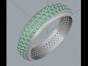 ring 3 roads 3Dプリントモデル