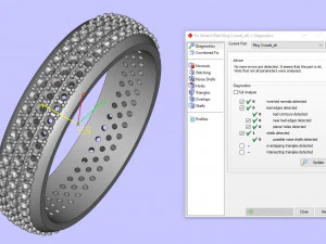 ring 3 roads 3D Print Model