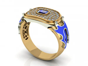 кільце 5 3D Принт Модель