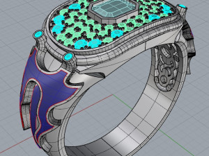 ring 5 Model Cetak 3D