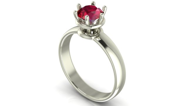 ring 6 3D Print Model .c4d .max .obj .3ds .fbx .stl .blend 