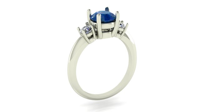 ring 7 3D Print Model .c4d .max .obj .3ds .fbx .stl .blend 