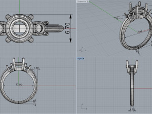 ring 7 3D Print Model