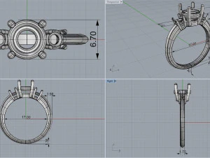 ring 7 3D Print Model
