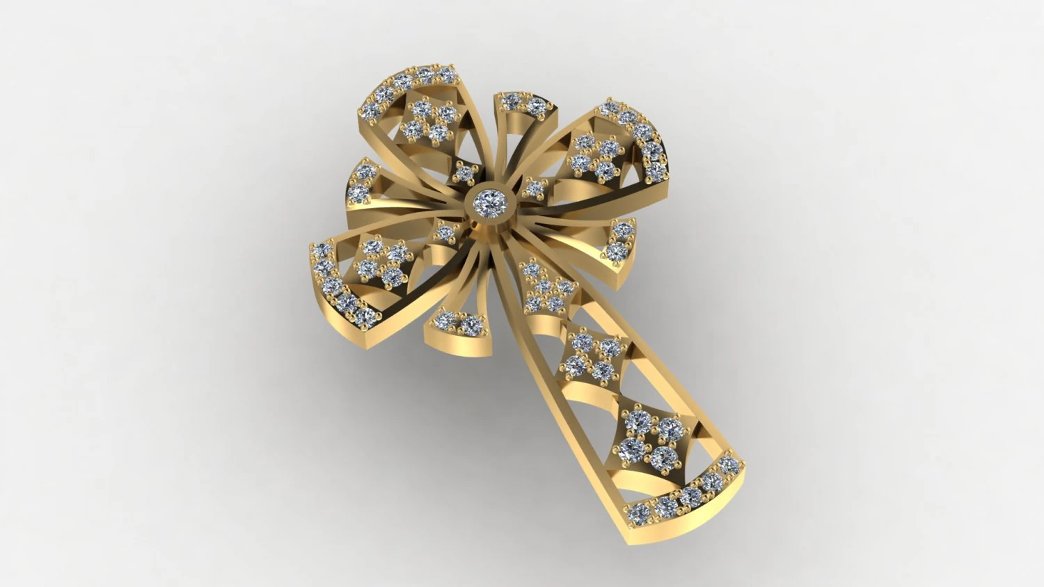 croce 2 Modello di stampa 3D .c4d .max .obj .3ds .fbx .stl .blend 