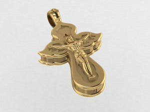 cross 3 Model Cetak 3D