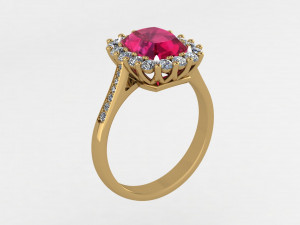 ring 8 Model Cetak 3D