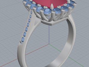 ring 8 Model Cetak 3D