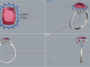ring 8 Model Cetak 3D