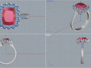 ring 8 3D Print Model