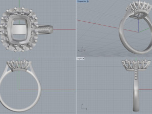 ring 8 Model Cetak 3D