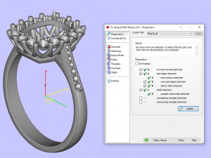 ring 8 Model Cetak 3D