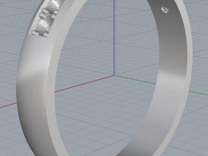 ring 9 3Dプリントモデル