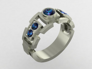 ring 10 Model Cetak 3D
