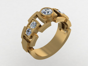 ring 10 3D Принт Модель