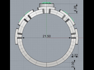 ring 10 3D Принт Модель