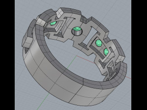 ring 10 3D Принт Модель