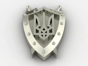 ukraine emblem 3D Print Model
