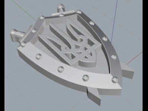 ukraine emblem 3D Print Model