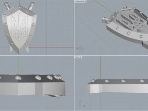 ukraine emblem 3D Print Model