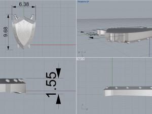 ukraine emblem Model do druku 3D