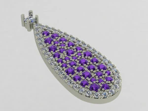 кулон 2 3D Принт Модель