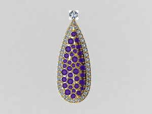 pendant 2 3Dプリントモデル