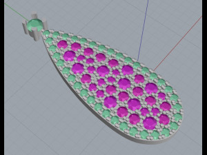 pendant 2 3Dプリントモデル