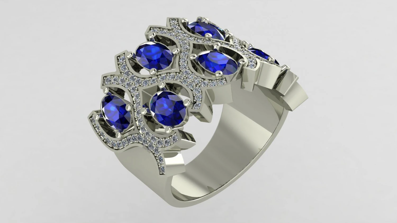 ring 12 3D Print Model .c4d .max .obj .3ds .fbx .stl .blend 