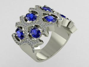 ring 12 3D Print Model