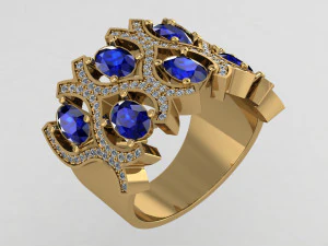 ring 12 3D Print Model