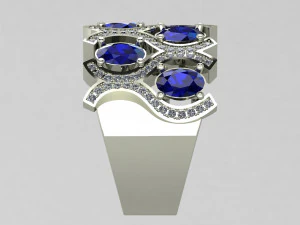 ring 12 3D Print Model