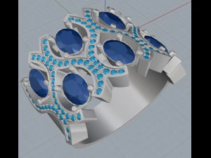 ring 12 3D Print Model